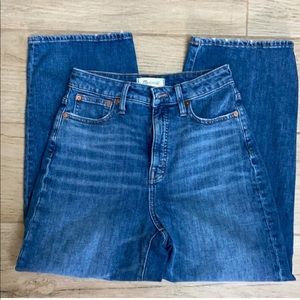 Madewell Curvy Slim Wide Leg Jeans